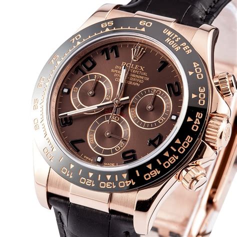 rolex daytona rose gold leather strap pricelex datejust 1980 price|Rolex daytona 16520.